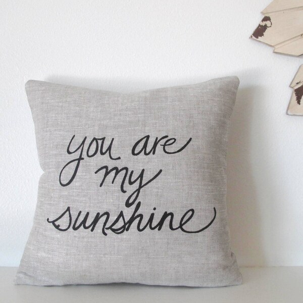 Sunshine Pillow Etsy