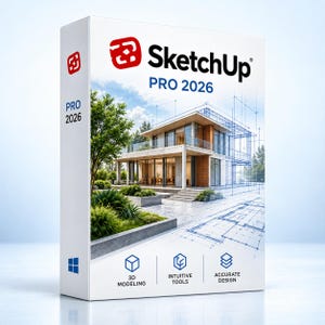 SketchUp Pro 2026 3D Design Software | Lifetime License - Instant Download