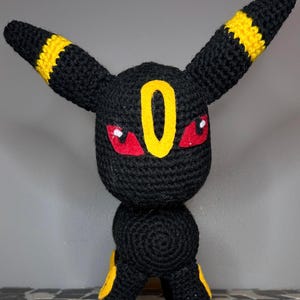 Peluche Umbreon au crochet