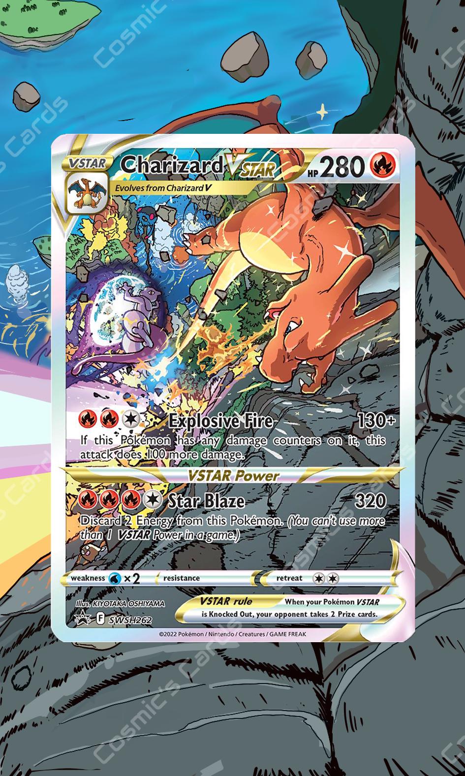 pokemon charizard v star card 2022 Pokemon Japanese Sword & Shield Vstar Universe 212 Fa/Charizard Vstar Vstar Universe main image 0