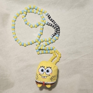 Spongebob necklace