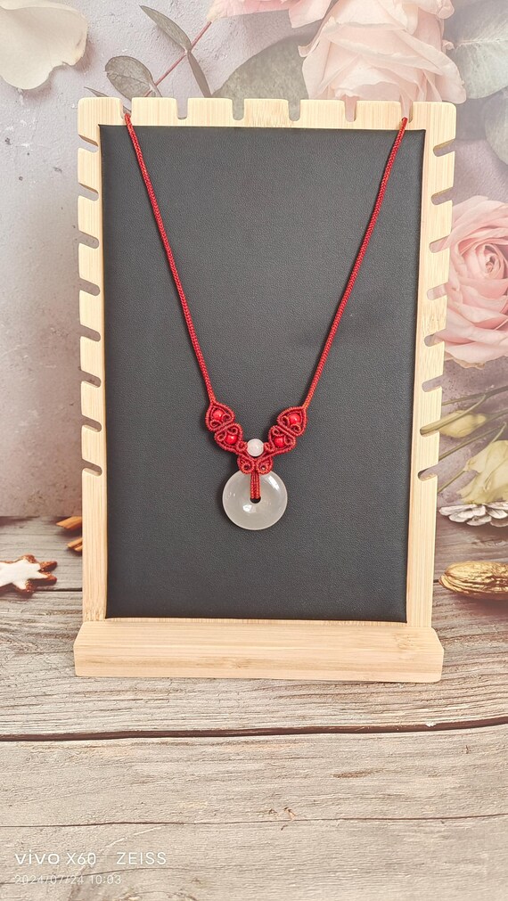 Jade necklace string best sale