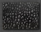 Tortured Lost Souls Faces Oil Painting Canvas 24 quot x 30 quot - Hand Painted Canvas