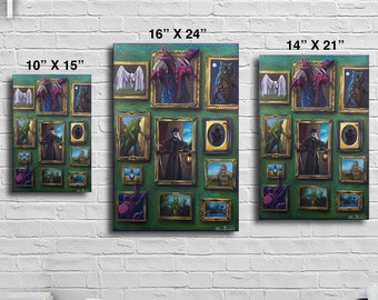 PRINT Creature Paintings - Signed Fine Art Print