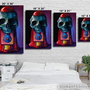 PRINT of Death Dispenser - Signed Fine Art Print