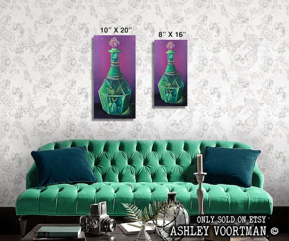 PRINT of Absinthe Fairy - Signed Fine Art Print