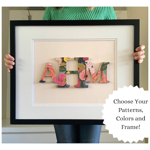 Framed Art Nursery Girl Etsy