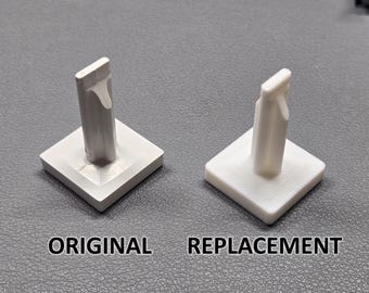Replacement Plastic Square Knob for Rectorseal Airtec Retrofit Diffuser