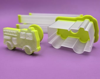 Cake Pop Cutter - Fire Truck (Embossed)