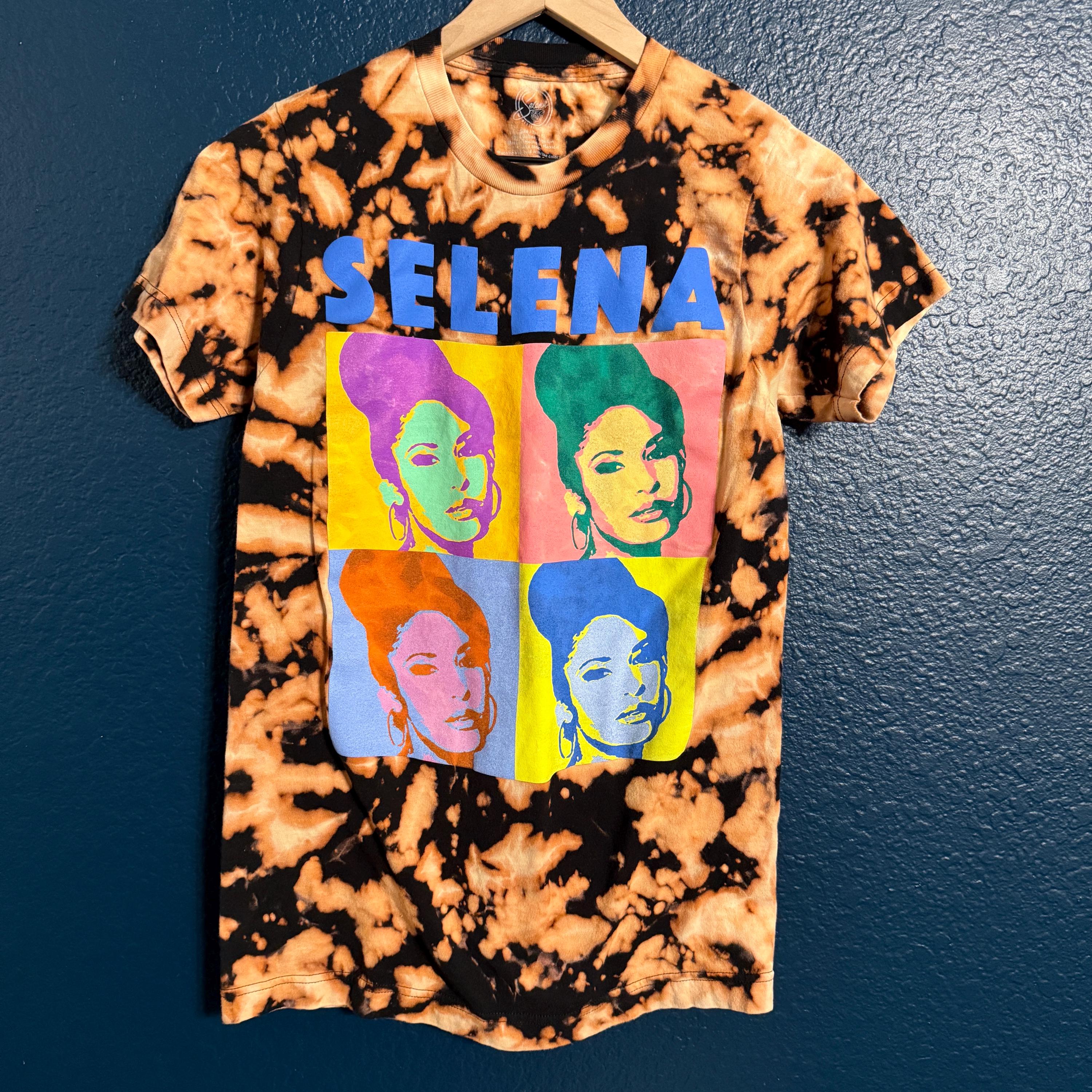 tie dye selena shirt