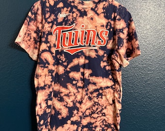 Upcycled, Distressed & zweckentfremdetes Minnesota Twins Puckett Shirt