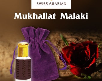 Mukhallat Malaki concentrated unisex perfume oil - magnificent Swiss Arabian legendary fragrance Maliki