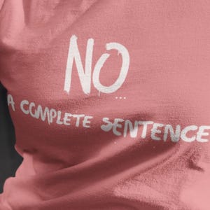 No Complete Sentence T-Shirt, Funny Graphic Tee