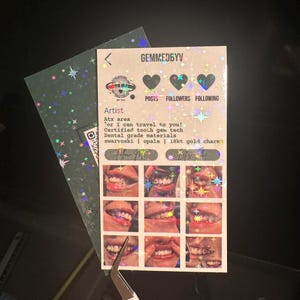 Cartes de visite holographiques inspirées d'Instagram pour toutes les petites entreprises entièrement personnalisables
