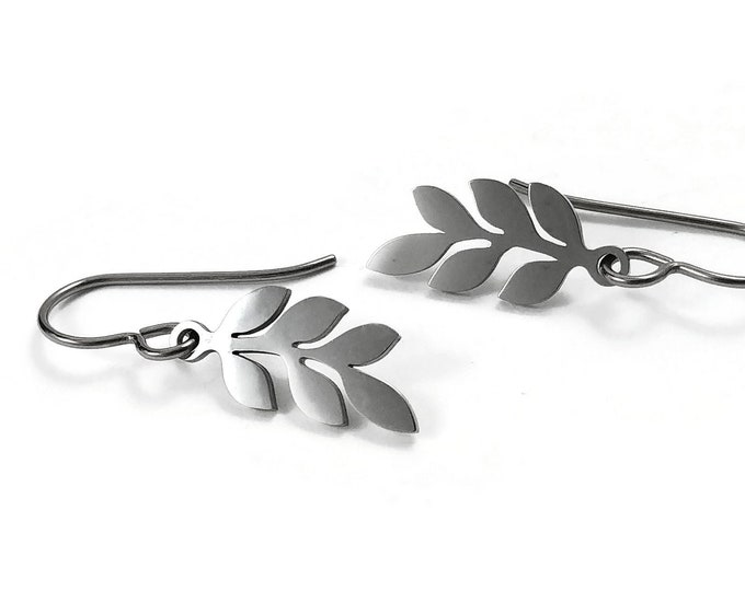 Titanium DANGLE earrings