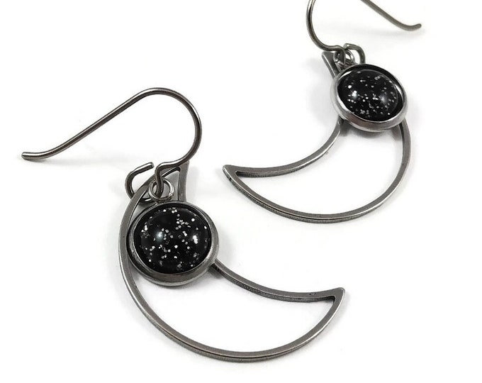 Titanium DANGLE earrings