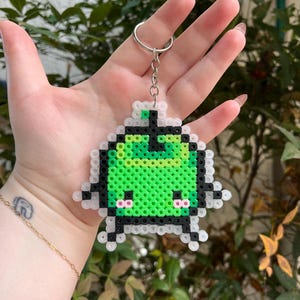 Stardew valley perler bead keychain, pins & magnet