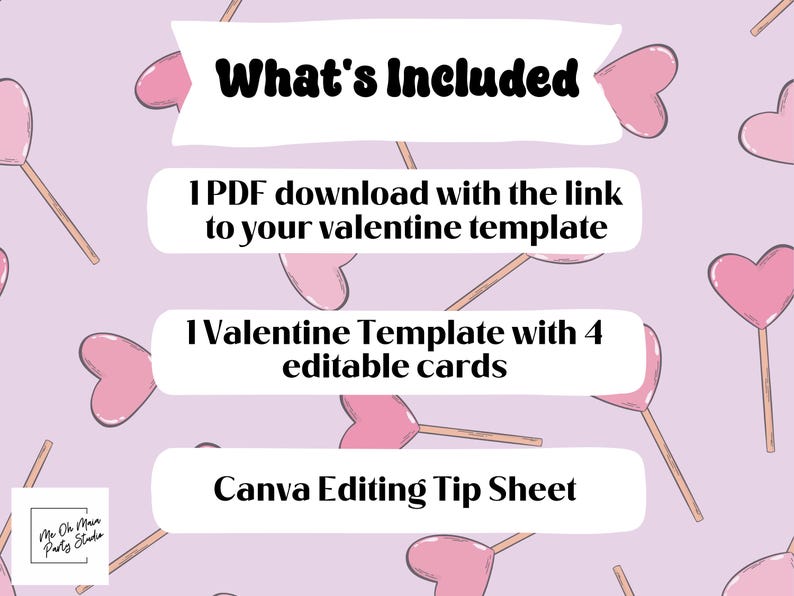 Cute Valentines, Editable Printable Valentines, Kids Valentines Day ...
