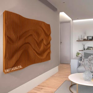 Extra large wall art, Parametric wall decor, new design wall hanging