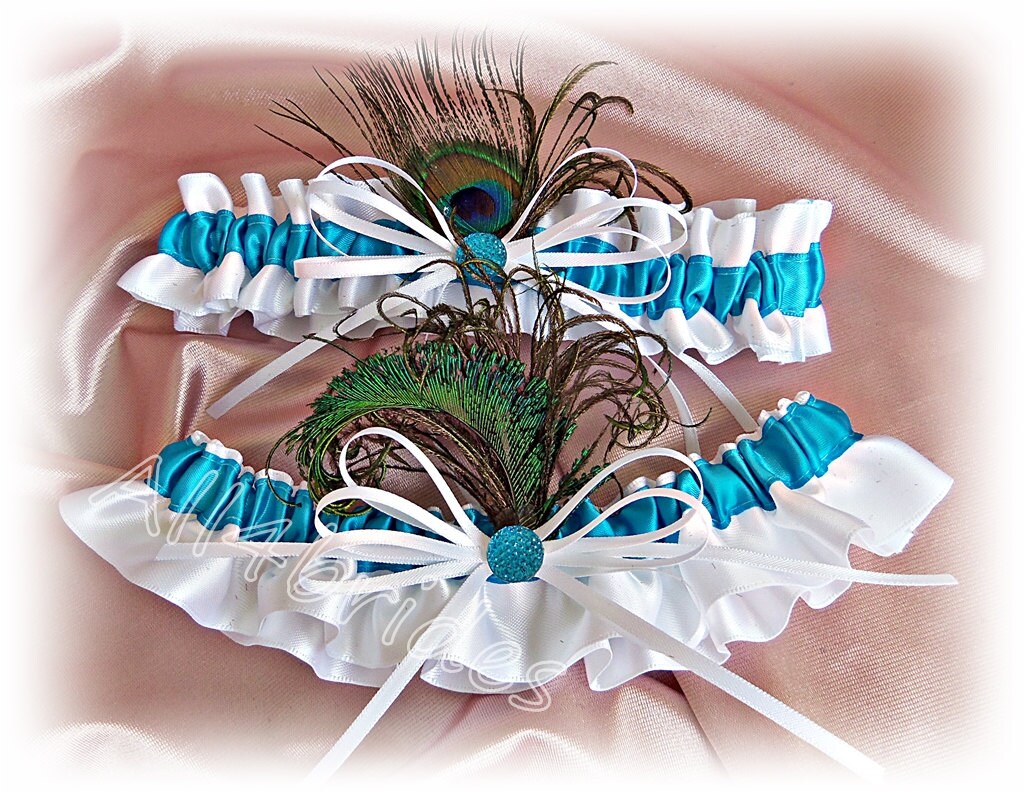 peacock feather garter belt Peacock Lace Belt main image 0