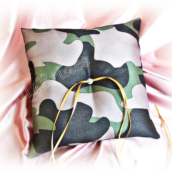 Camo Wedding Pillow Etsy