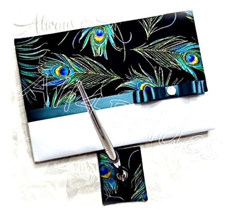 Blue Peacock Feather Bridal Fascinator Hair Clip afbeelding 8