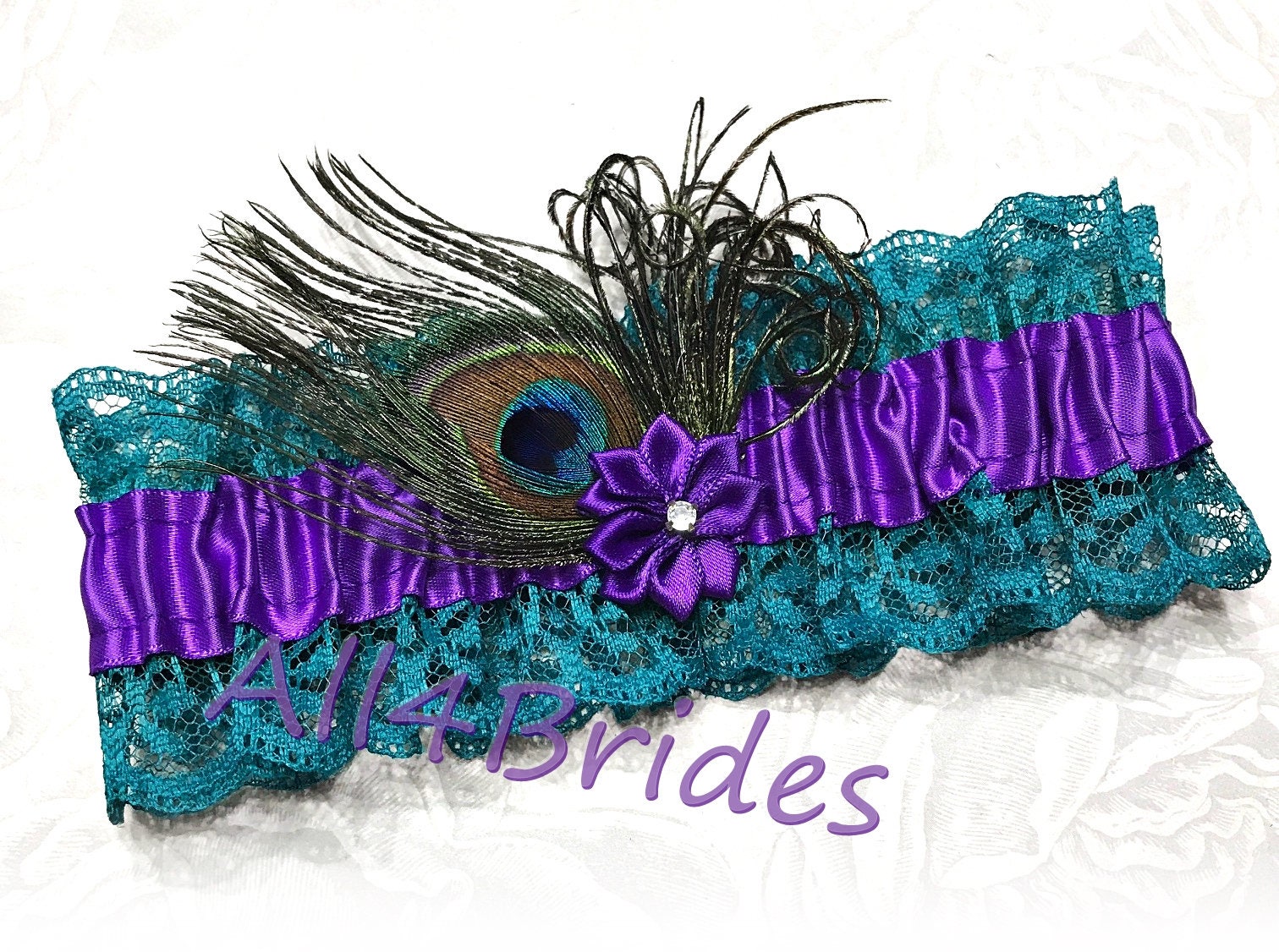 Peacock Lace Belt