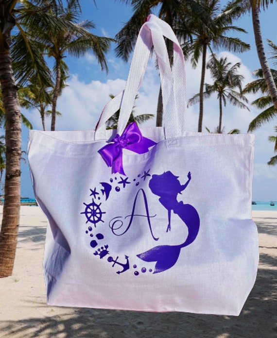 Big Beach Carryall Bag - Blue Palm