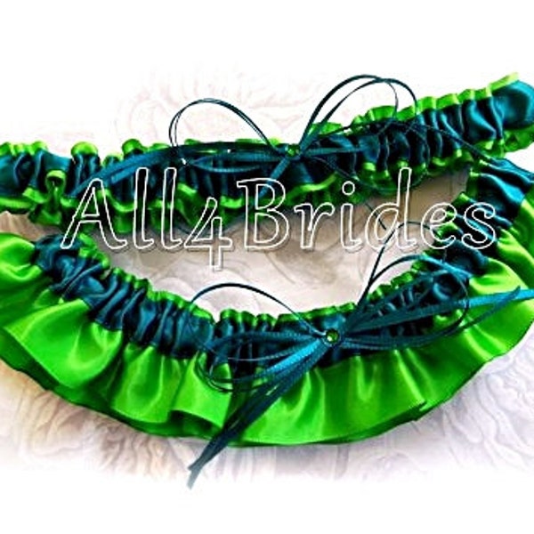 Emerald Green Garter Belt Etsy