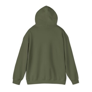 Hoodie grappig pug koffie: vliegtuigmodus, uniseks sweater afbeelding 6