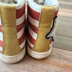 Coach Americana Stars & Stripes High Top Sneakers - Mickey Mouse - Size 9B zdjęcie 5