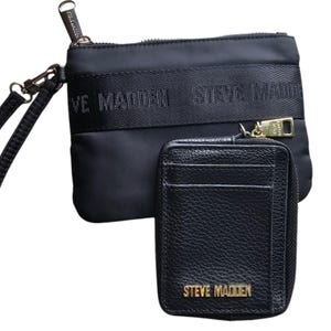 Cartera, bolso de mano y tarjetero vintage de Steve Madden