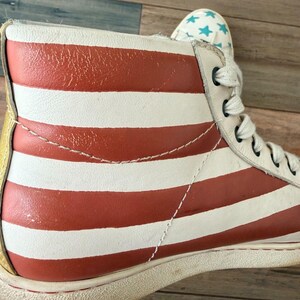 Coach Americana Stars & Stripes High Top Sneakers - Mickey Mouse - Size 9B zdjęcie 7