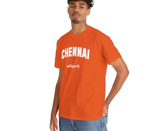 Chennai - Camiseta indiana Gildan, camiseta para presente de viagem, camiseta Tamil, unissex