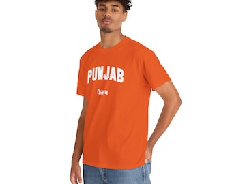 Punjab - camiseta indiana Gildan, camiseta para presente de viagem, camiseta punjabi, unissex