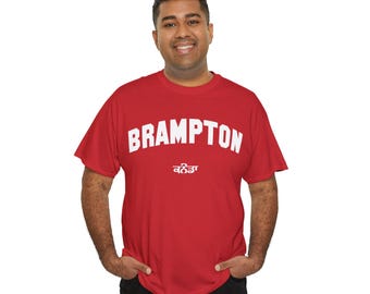 Brampton (Punjabi) - Camiseta canadense Gildan, camiseta para presente de viagem, unissex