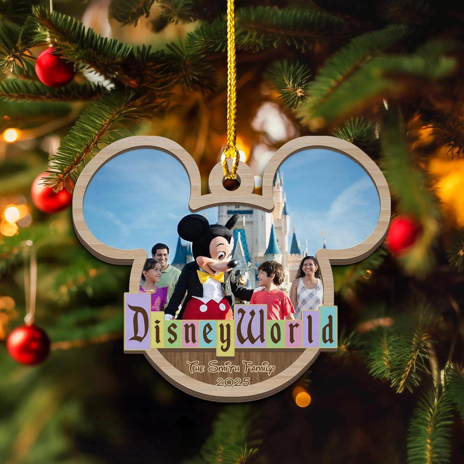 Christmas Ornament Disneyworld 2025 - Etsy
