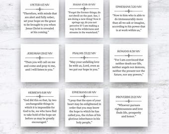 365 Bible Verses NIV Cards, Daily Inspiration (Digital Download)