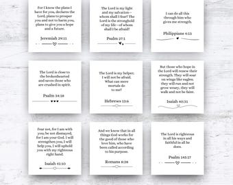 365 Bible Verse Cards, Daily Inspiration (Digital Download)