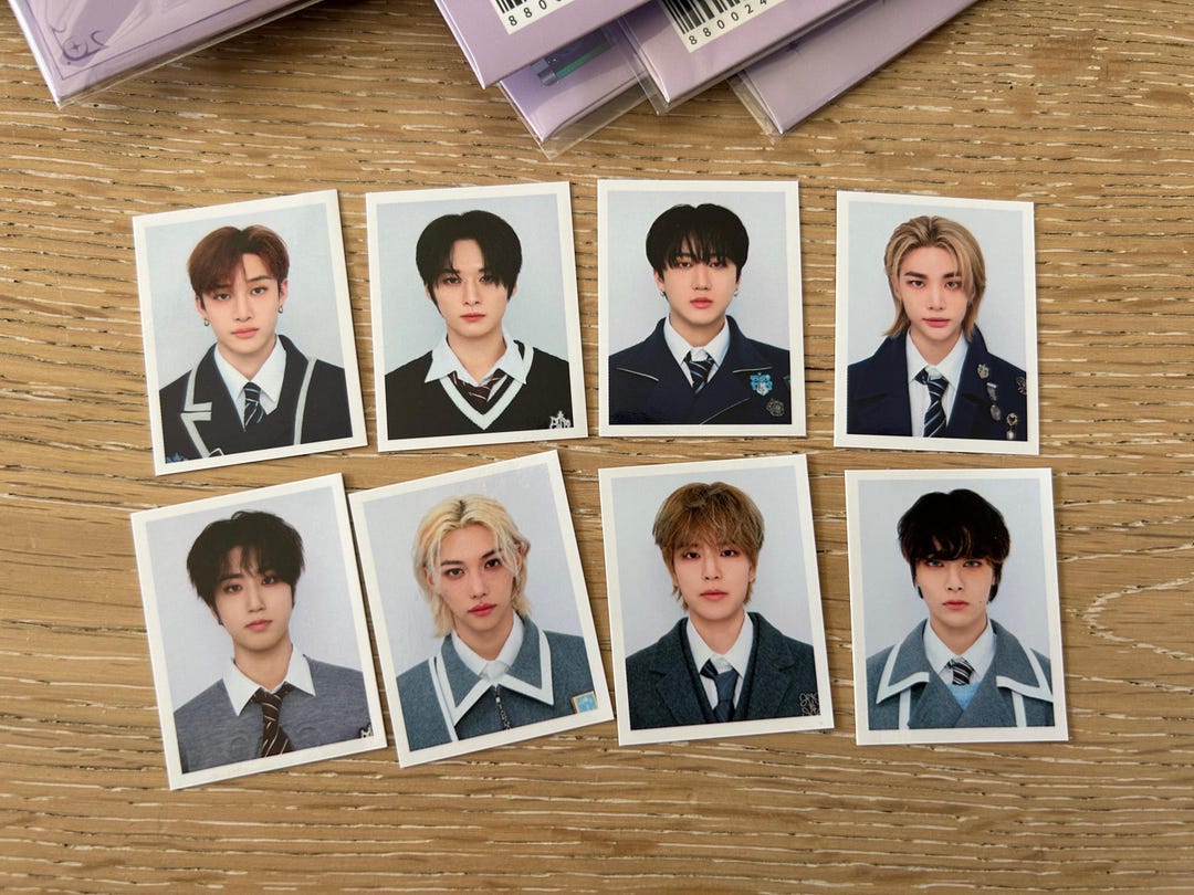 Stray Kids ID Photo Set Official Merchandise Fan Meeting Magic School ...