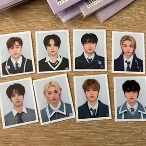 Stray Kids ID Photo Set offizielle Ware Fantreffen Magische Schulware SKZOO