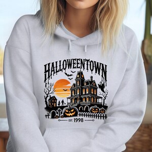 Halloweentown Est 1998 Hoodie, Halloweentown Hoodie, Fall Hoodie, Halloween Hoodie, Halloweentown University