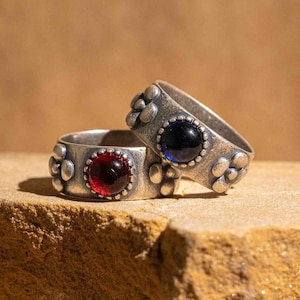 Couple Ring Set,,Sterling Silver Ring,Cosplay,Howl&#39;s Ring,Howls Couple Ring,Moving Ring,Anime Rings,Sophie&#39;s Ring,S925 RingCos