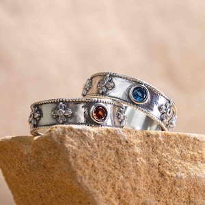 Moving Ring,Sophie&#39;s Ring,S925 Sterling Silver,Couple Ring Set,Howl&#39;s Ring,Howls Couple Ring,Anime Rings,Cartoon Ring, Cosplay