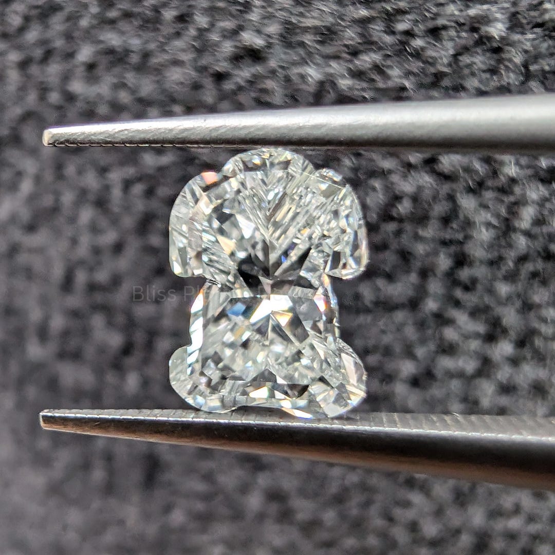 Dog Cut Lab Grown Diamond, 0.50, 0.70, 1.0ct, for Bespoke Jewelry ...