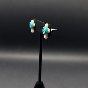 Polymer Clay Earrings | Easter Earrings | Cross Stud Earrings | Handmade Earrings | Lightweight Earrings
