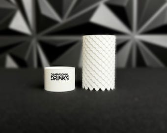 Mini Dragon Scales 3D Tumbler Sleeve