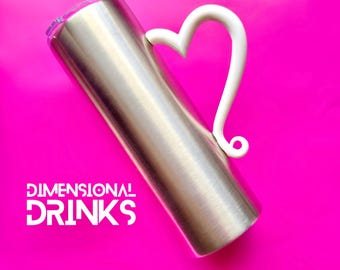 Heart Tumbler Handle