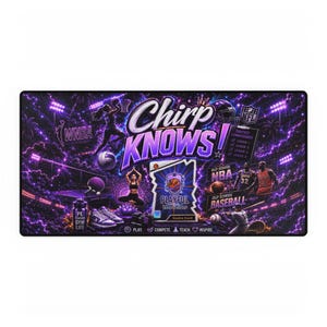 Custom Sports Card Break Mat, Trading Card Livestream Desk Pad, Gaming Streamer Setup
