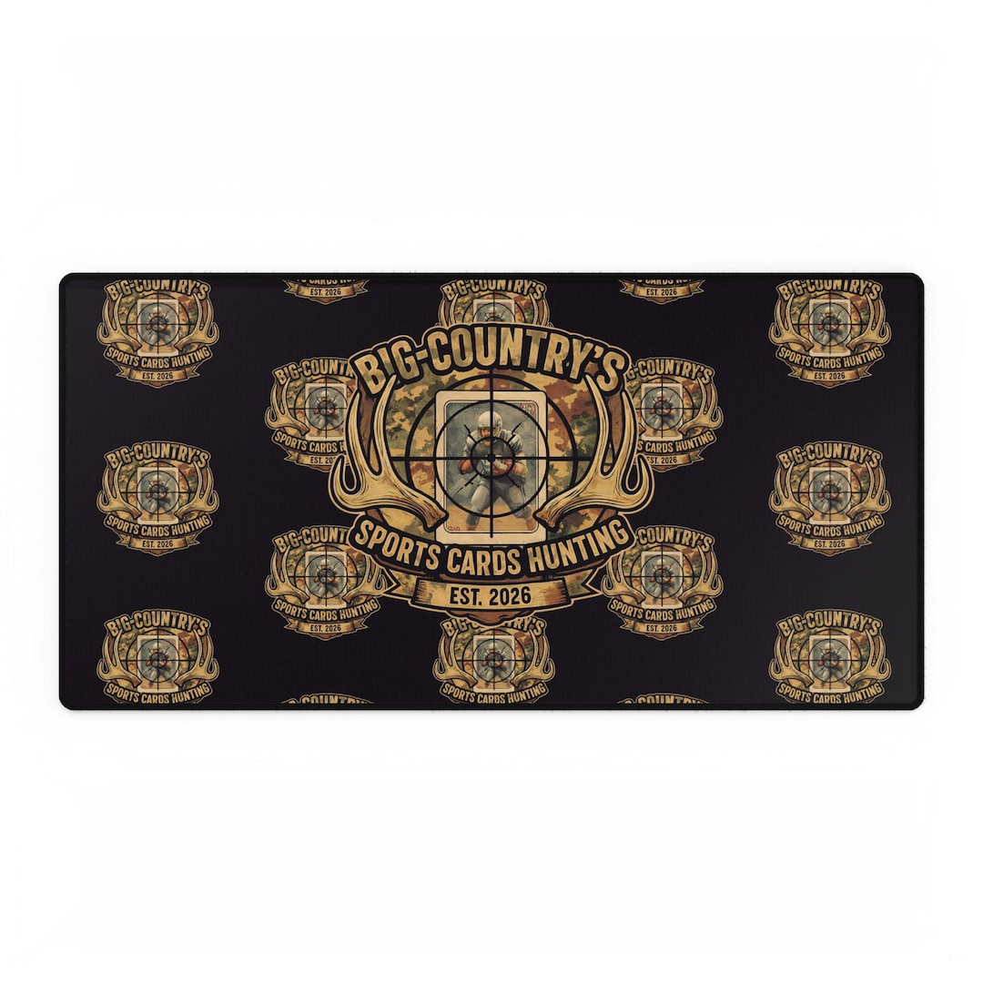 Custom Sports Card Break Mat, Livestream Desk Pad, Gaming Setup - Etsy